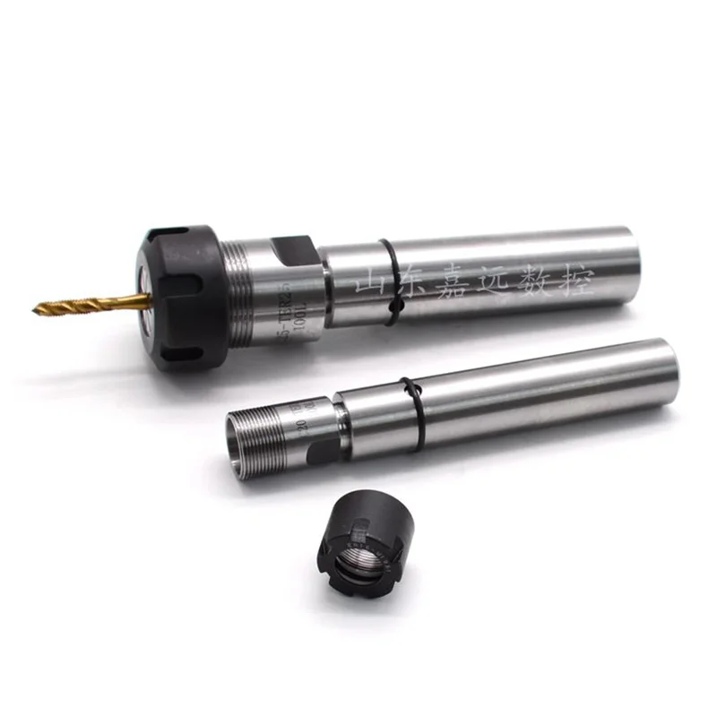 1pcs C16 C20 C25 TER ER16 ER20 ER25 80L 100L Floating telescopic extended tool holder Thread tapping tool holder cnc lathes