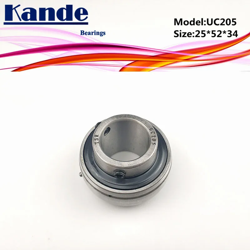 Подшипники Kande 1 шт. UC 205 UC205-14 ID: 7/" UC205-16 ID: 1" опорный подшипник UC205 UC 205-14 UC205-16