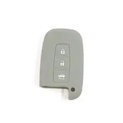 Uxcell серый силиконовый чехол Smart Remote брелок держатель для hyundai 3 кнопки