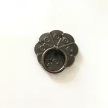 Antique Bronze Tone Quincunx Drawer Cabinet Desk Door Pull Handle Knob Furniture Hardware 3.2cm x 2.9cm,10Pcs
