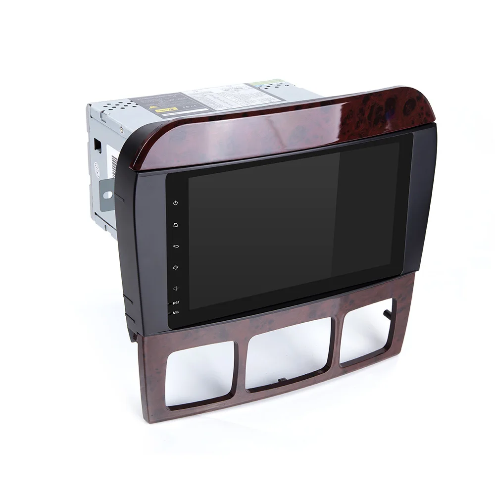 Perfect Eunavi 4 Core 2 Din Android 7.1 Car Radio Stereo Player GPS Navigation For Mercedes-Benz S-Class W220 CL-Class W215 Bluetooth 3