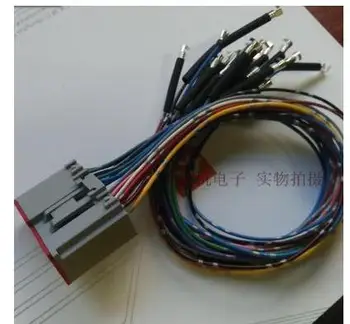 

1PCS FOR Mondeo headlight leveling control servo steering module dedicated line with plug connector 24PIN