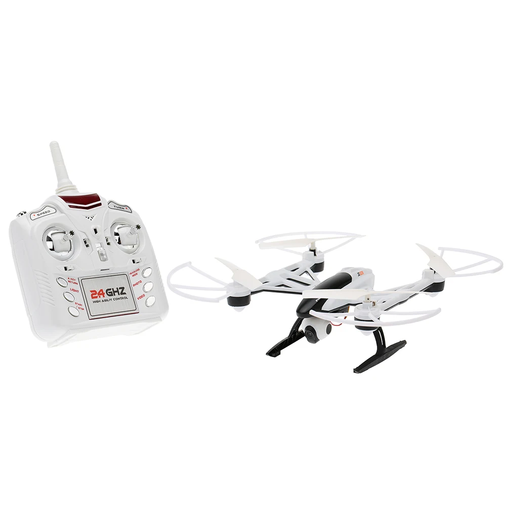 

JXD 509V 2.4G 4CH 6-Axis Gyro RC Drone with 0.3MP Camera 360 Degree Flips CF Mode One Key Return RC Quadrocopter