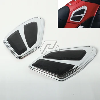 

Chrome motorcycle fuel tank cover trim case for honda Goldwing GL1800 F6B 2012-2017