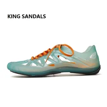 

2018 New Hot Summer Beach Water Shoes Women Flat Rubber Sole Sandals Big Brand Outdoor Sandals Clearance sale for shotr in size