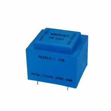 PE2812-I первичный 220 V вторичный 18 V 56mA трансформатор PCB mount герметизированный трансформатор