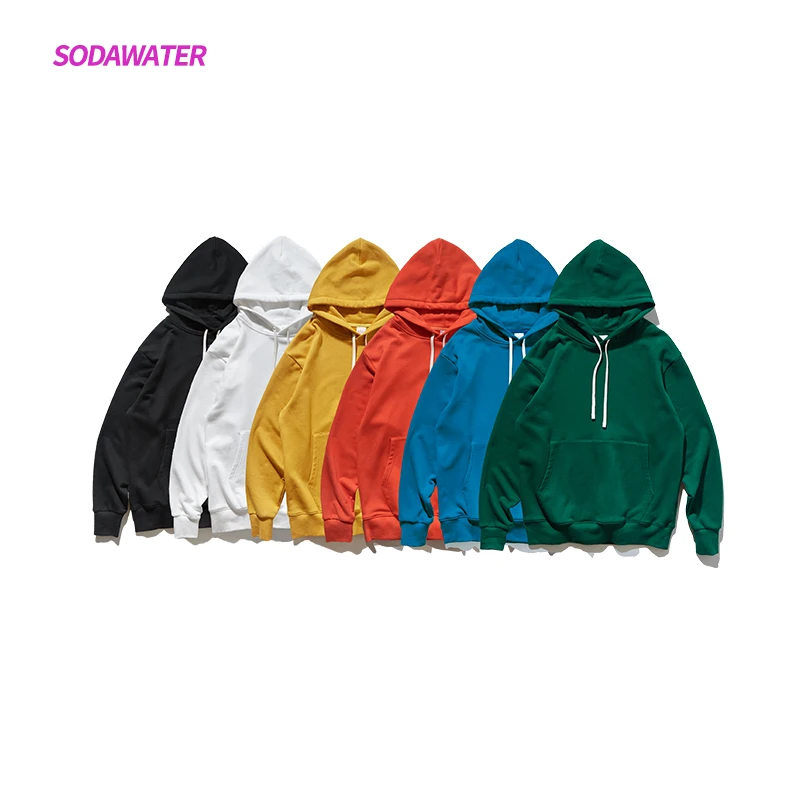 SODAWATER/модные толстовки с капюшоном для девочек Harajuku толстовка и длинными