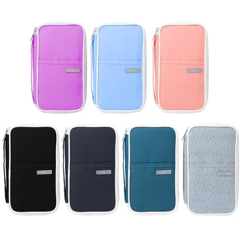 

Fashion 2018 Travel Bag Wallet Purse Document Organizer Zipped Passport Tickets ID Holder New
