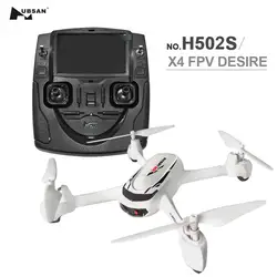 Hubsan H502S X4 дрона с дистанционным управлением 5,8G FPV с 720 P HD Камера gps высота один ключ возврата пульт дистанционного управления для