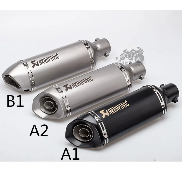 Escape moto 51 мм moto rcycle akrapovic выхлопная труба из алюминиевого сплава Yoshimura fz1 CBR R1 R6 250cc 300cc bs600 600cc аксессуары