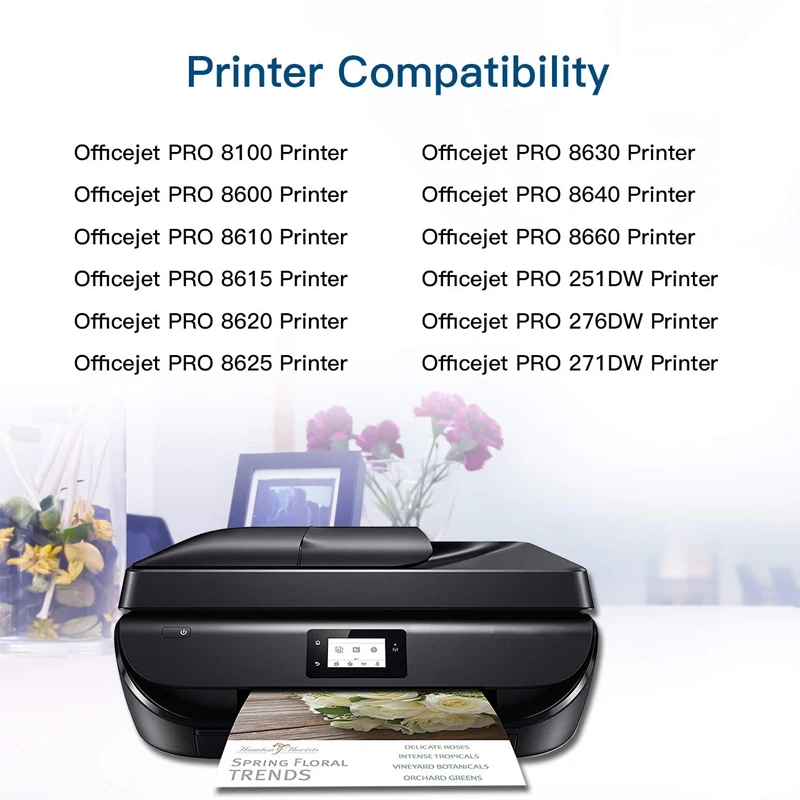 Для hp 8610 950xl 950XL черный совместимый чернильный картридж 950 для hp Officejet pro 8100 8600 8610 8620 8630 8650 251dw принтеры