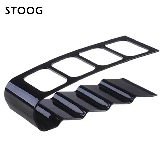 4 Grid Remote Control Storage Holder Exquisite Plastic Remote Control Glasses Rack TV Stand