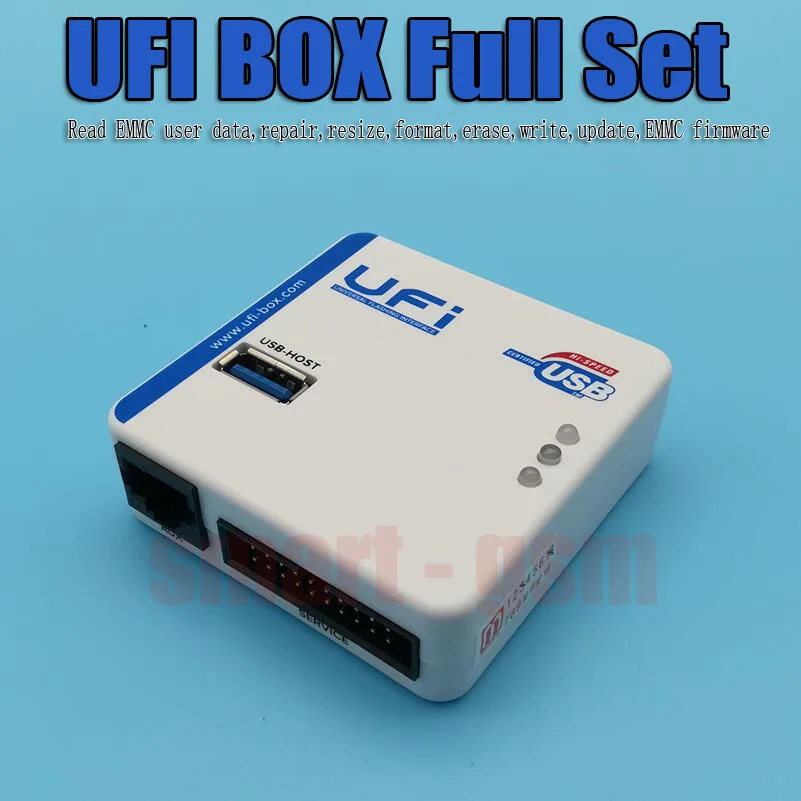 UFI BOX UFi Box мощный инструмент обслуживания EMMC считывание пользовательских данных EMMC, ремонт, изменение размера, формат, стирание, запись обновления прошивки EMMC