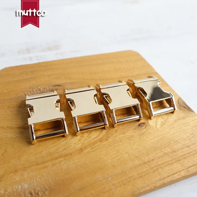 100 шт./лот DIY собачий ошейник безопасности Быстрый маркетинг релиз пряжки Золотой