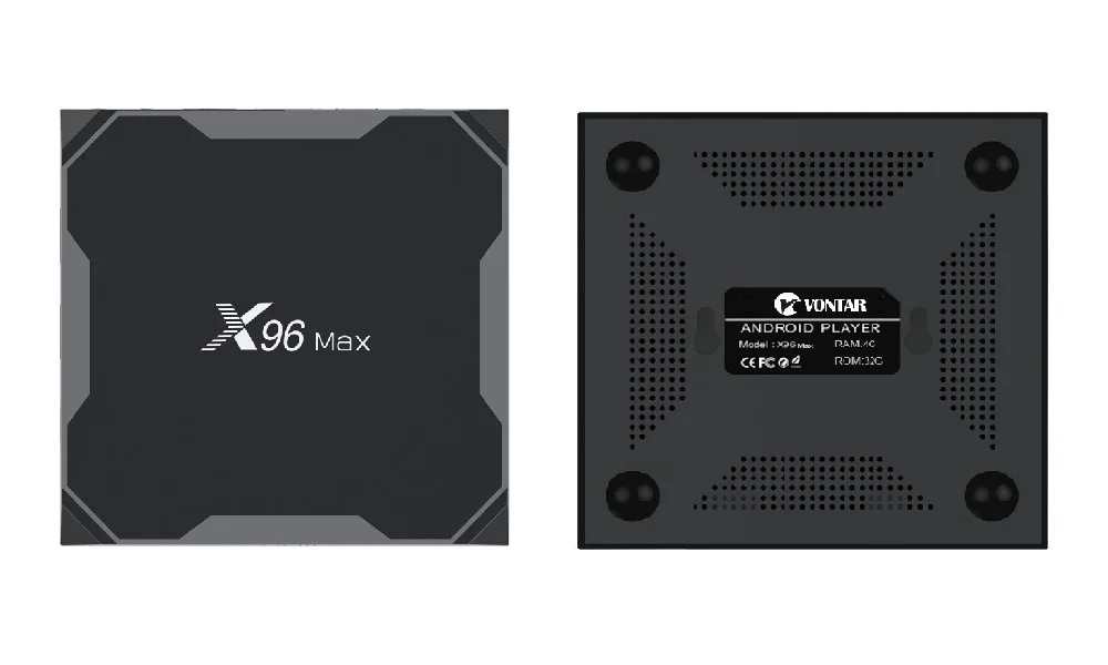 5 шт. X96 Max Smart tv Box S905X2 четырехъядерный Android 8,1 4G 32G 64G BT 4,0 2,4G/5G Wifi 4K HD телеприставка X96max 2G 16G
