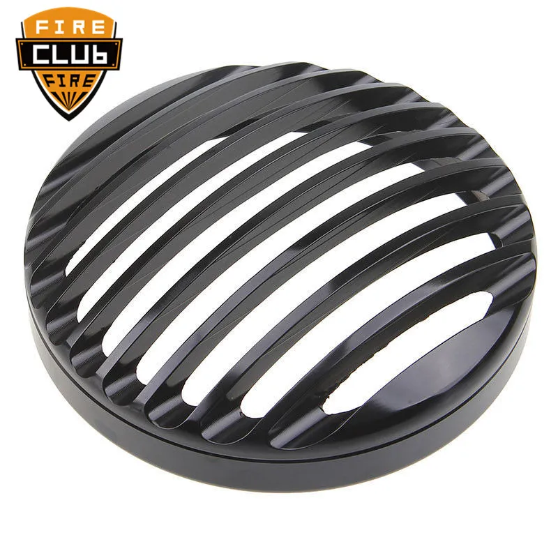 5 75 &quot5 3/4&quot CNC светодиодные фары Гриль Крышка для мотоцикла Harley Sportster XL 883 1200 2004-2013