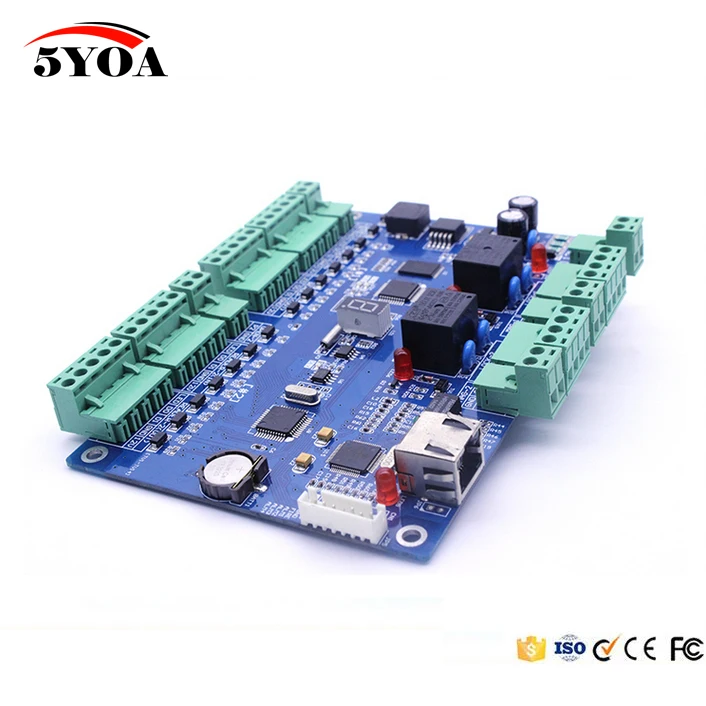 

TCP/IP RFID Access Control System Door Access Panel LAN Interface Gate Access Controller for Two Door