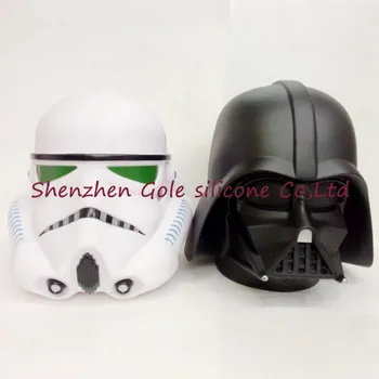 

60pcs 14cm Star Wars New Cute Darth Vader Stormtrooper Coin Box Piggy Bank Money Saving Box Moneybox Figure Action Gift For Kids
