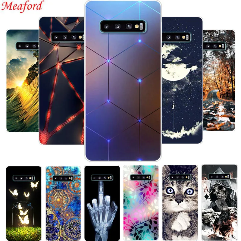 

Hot Case For Samsung S10 Plus Case S10+ Cover Silicone Soft TPU Case For Samsung Galaxy S10 Funda For Samsung S10e Case Coque