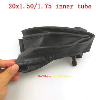 

Super 20" x 1.50/1.75 folding bicycle children's cycle BMX E-bike tire tube 20*1.50/1.75 inner tube Straight valve stem