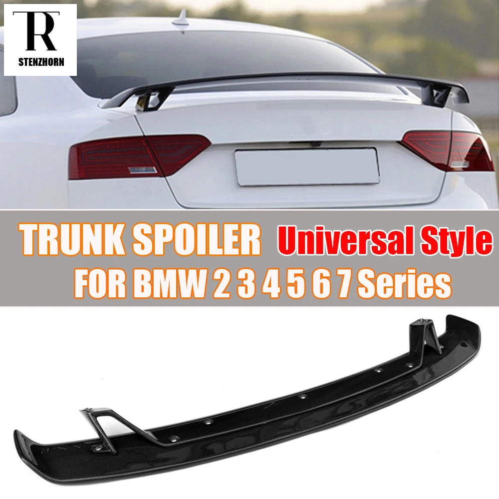 

Carbon Fiber Universal Style Rear Trunk Wing Spoiler for BMW 2 3 4 5 6 7 Series F22 F87 E90 E92 F30 F32 F36 & M2 M3 M4 M5