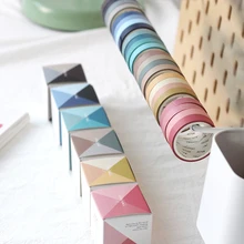 4pcs/set Japanese Decoration Kawaii Masking Rainbow Paper Diy Washi Tape Stickers Scrapbooking Cute Stationary School Supplies infeel me 60mm x 5m kawaii japanese wide masking paper washi tape stickers scrapbooking cute stationary office craft supplies