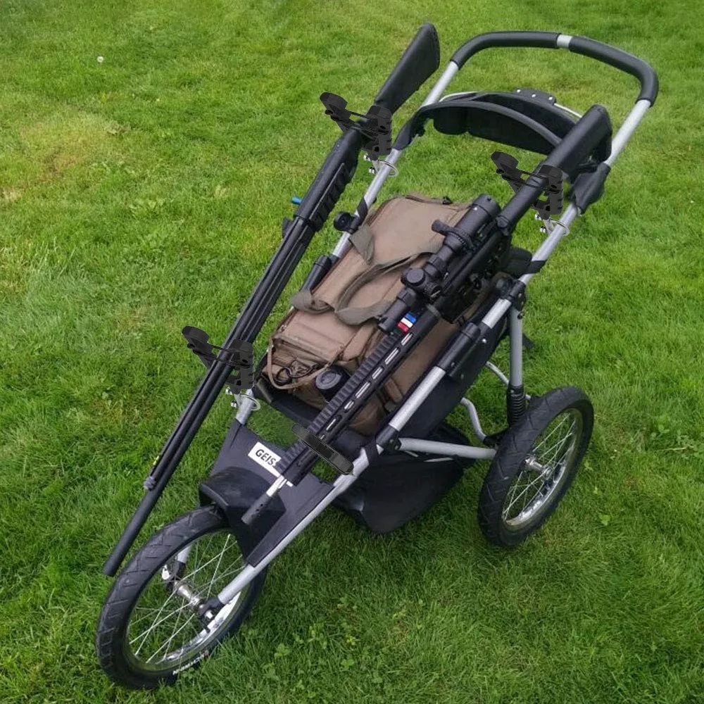 Cena Quad pojedynczy pistolet łuk uchwyt na półkę motocykl ATV UTV broń palna strzelanie v grip pojedynczy kierownica amortyzowany stojak na broń VFGH Golf Car