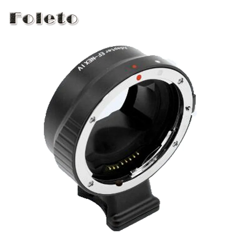 Ef-Nex Iv Auto Focus Lens Adapter Ring Af Che Conferma Per Canon Eos Ef Ef-S Lens A Sony Nex E Full Frame A7 A7R Ii A6300 A6500