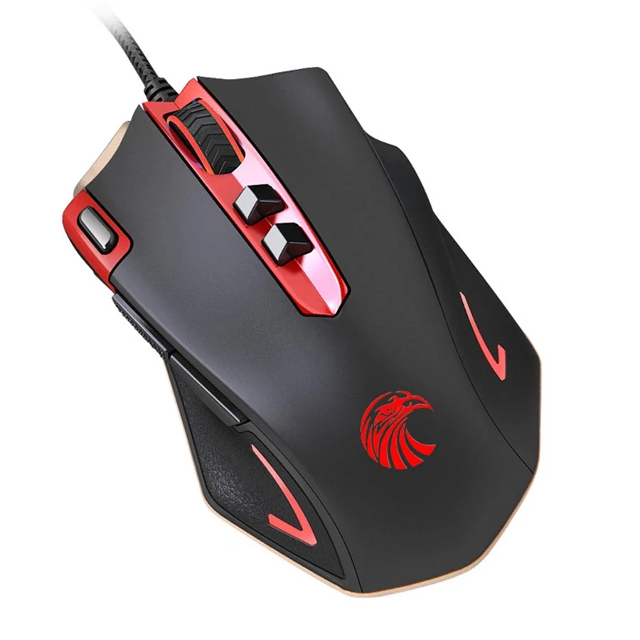  Z7300 Professional Wired Gaming Mouse 8 Buttons 4000 DPI Optical Game Mice With Colorful LED Backli