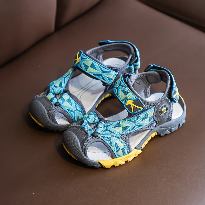 

Summer Kids Casual Sandals For Boys Non-Slip Children Flats Sandals Outdoor Boy Casual Shoes Fashion Young Boy Walking Sandals