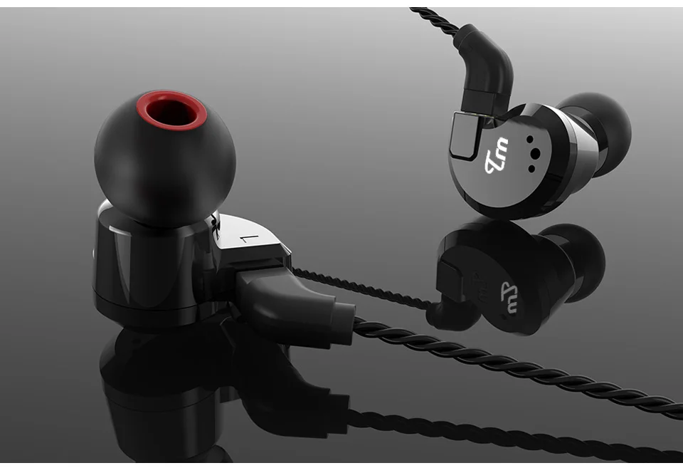 TRN V80 2BA с 2DD гибридные металлические наушники в ухо IEM HIFI DJ Monito спортивные наушники ушные наушники гарнитура 2Pin съемная