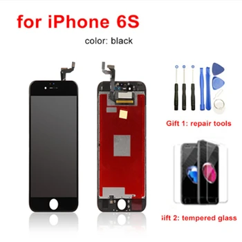 

For iPhone 6s LCD Display Touch Screen Digitizer Assembly Grade AAA Replacement + Free 2 Gifts For iPhone6s 4.7" LCDs Screen