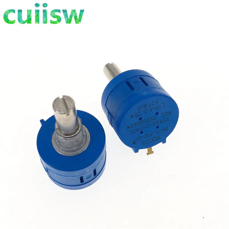 1pcs 3590S-2-502L 5K Ohm Rotatif bobiné Précision Potentiomètre Pot 10 tour 1pcs 3590S-2-502L 5K Ohm Rotatif bobiné Précision Potentiomètre Pot 10 tour