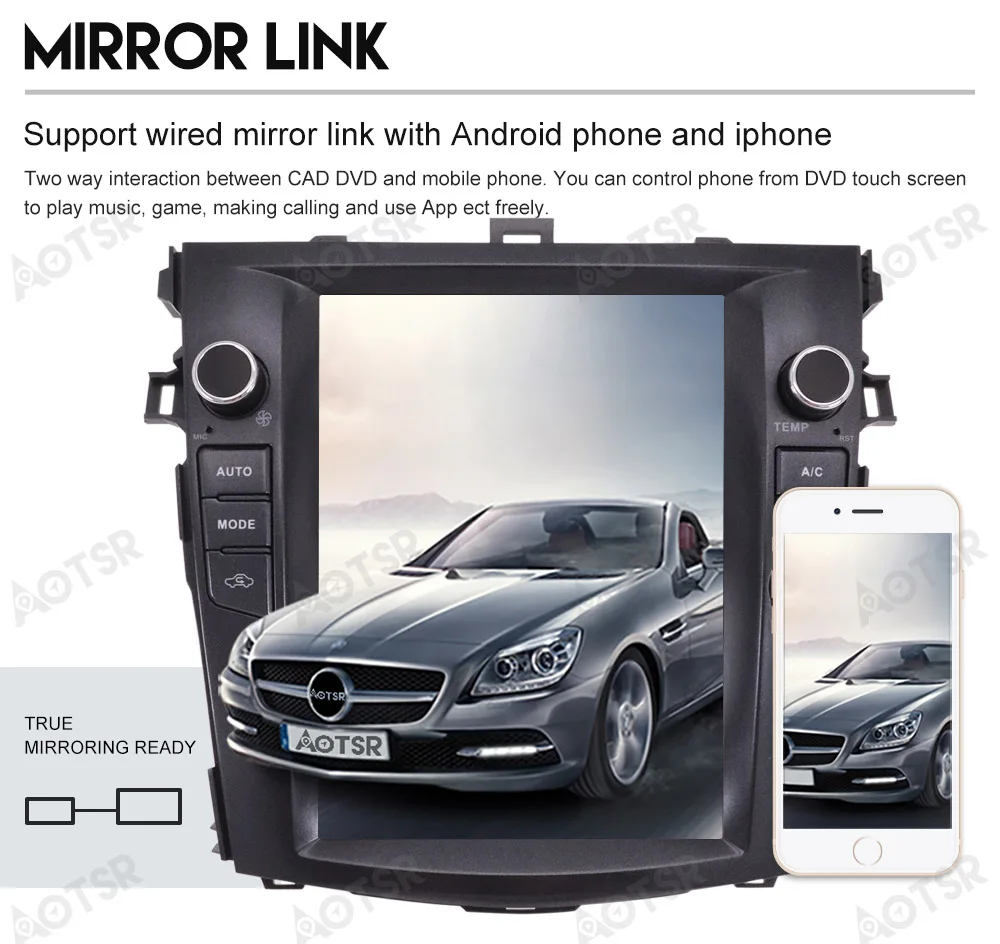 Perfect Vertical screen IPS PX6 4+64GB Android 8.1 Car DVD player For toyota fortuner 2016+ radio Multimedia stereo unit buit-in Carplay 21