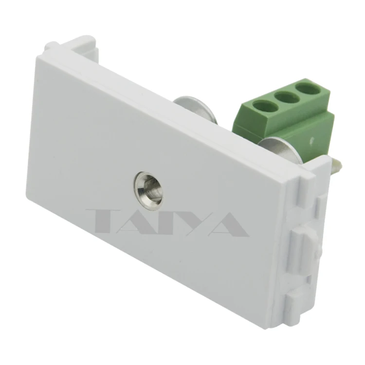 3 5 мм стереомагнитола для стены с винтовыми разъемами|wall plate|wall connectoraudio wall plate |