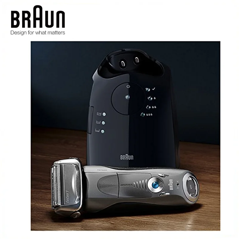 Бритвенный станок Braun электробритва 7865CC для мужчин перезаряжаемая Серия 7