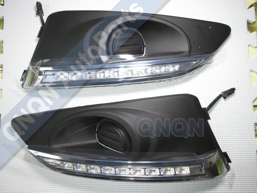 

Pair LED Daytime Running Lights for Chevrolet Aveo II T300 12-14