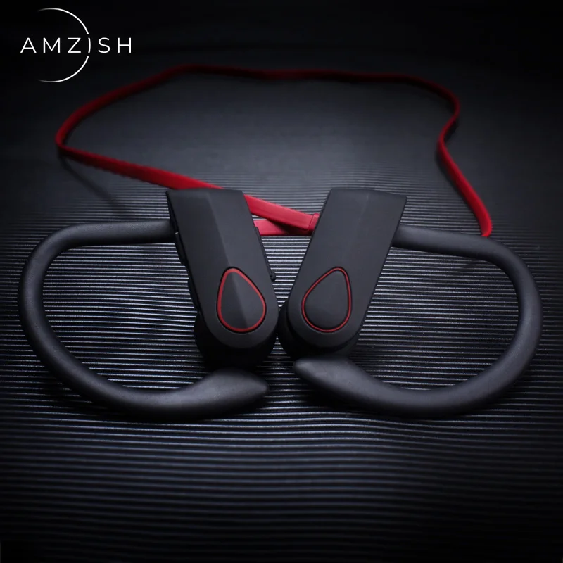 

amzish Wireless Headphones Stereo Headset Waterproof Bluetooth Earphones For Xiaomi Samsung iPhone Sport Earphone HiFi Earbuds