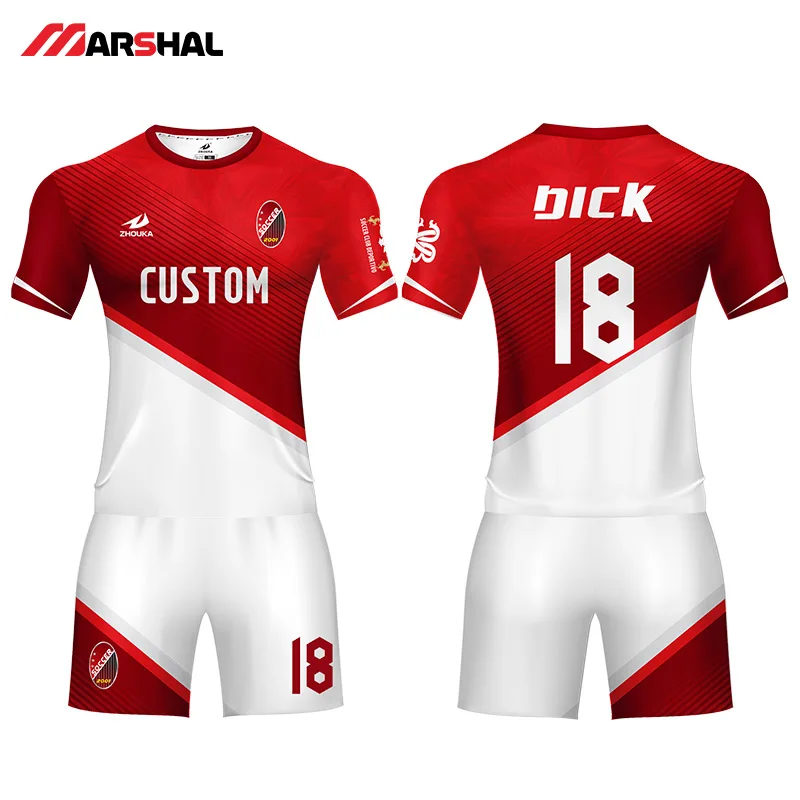 Professionalized design uniforms for team practice football kits