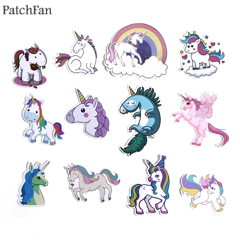 Patchfan 50 шт. красочные Мультяшные лошади креативные DIY декоративные наклейки мультфильм для DIY PC стены ноутбук телефон Скрапбукинг A1385