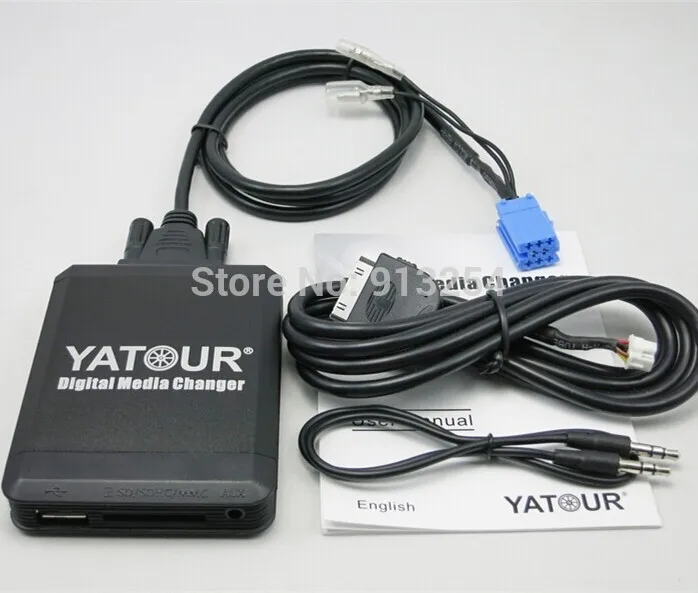 

YATOUR YT-M07-FA USB+iPhone interface CD changer for Fiat/Alfa Romeo/Lancia OEM Blaupunkt head unit bluetooth optional
