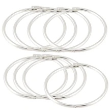 8 штук 3,1 дюймов диаметр штапельного переплета книги россыпью лист однолистовые кольца брелок