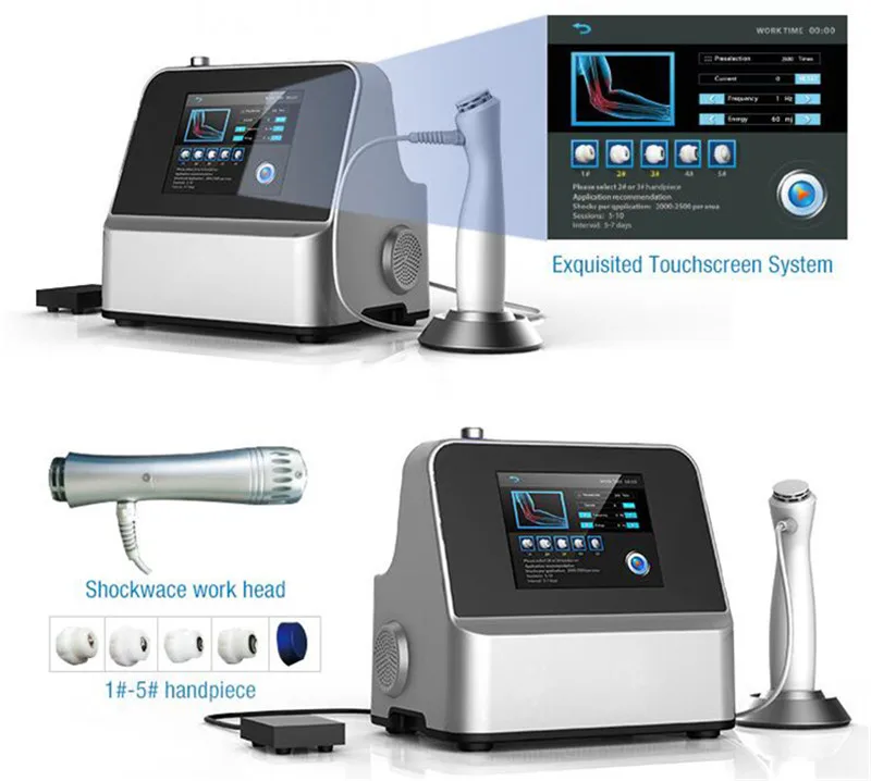 SW8 Портативный машина для ударно-волновой терапии/Экстракорпоральной Ударно-волновой терапии Оборудование для ED лечения CE