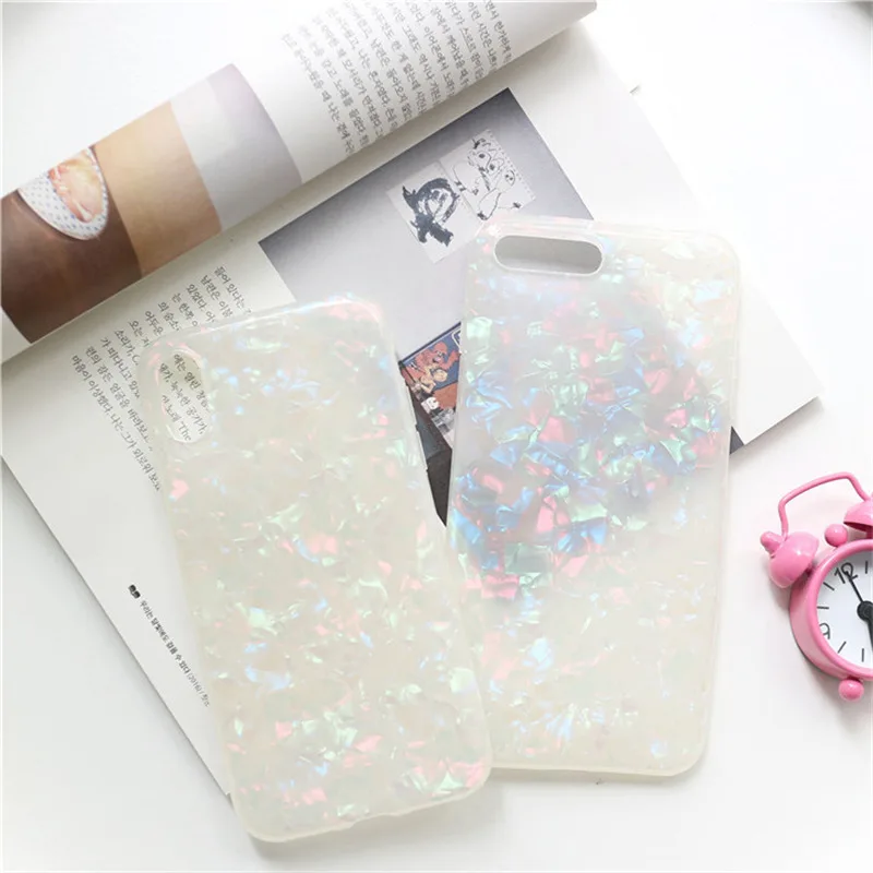 FREE SHIPPING Glitter Dream Shell Pattern Cases For iPhone XR XS FREE SHIPPING Glitter Dream Shell Pattern Cases For iPhone XR XS Max 7 6 6S Plus  JKP1610Max 7 6 6S Plus  JKP1610