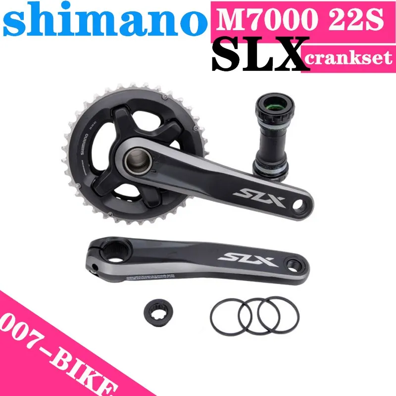 SHIMANO DEORE SLX FC M7000 HOLLOWTECH II Crankset M7000 2x11-Speed 26-36T 28-38T 170MM 175MM