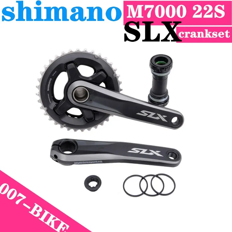 

SHIMANO DEORE SLX FC M7000 HOLLOWTECH II Crankset M7000 2x11-Speed 26-36T 28-38T 170MM 175MM