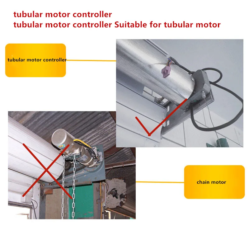 Затворные двери трубчатый моторный контроллер, гаражные двери дистанционного управления, электродвигатель для ворот контроллер, J15206