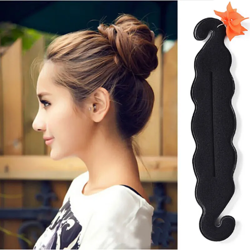 Download C MISM New Fashion Women Magic Bun Maker Donut Quick Messy ...