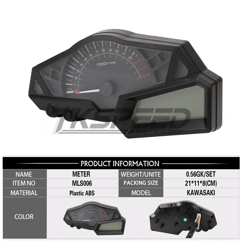 Для Kawasaki Ninja 300 EX300A 2013 2015 мотоцикл OEM Измерительные приборы кластера Спидометр Speedo