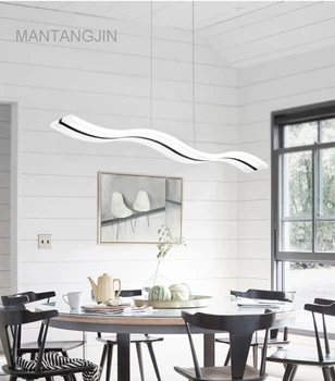 

HOT SALE 38W Modern Ceiling Lights For Living Room Acrylic Ceiling Lamp Lustre Lamparas De Techo Bar Home Lighting L97CM H150CM